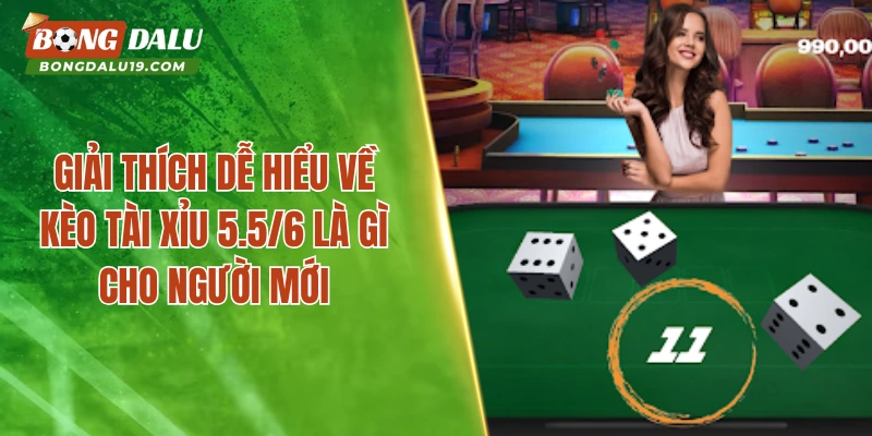 Giải thích dễ hiểu về kèo tài xỉu 5.5/6 là gì cho người mới