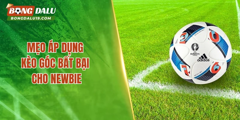 Mẹo áp dụng kèo góc bất bại cho newbie